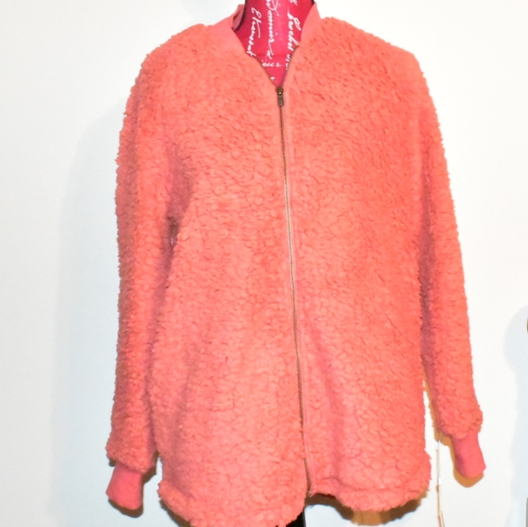 CASLON LONG FAUX FUR JACKET NWT - Picture 4 of 8